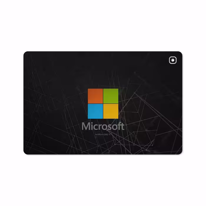 برچسب پوششی ماهوت مدل Microsoft-Logo مناسب برای تبلت سامسونگ Galaxy Tab S5e 10.5 2019 T725