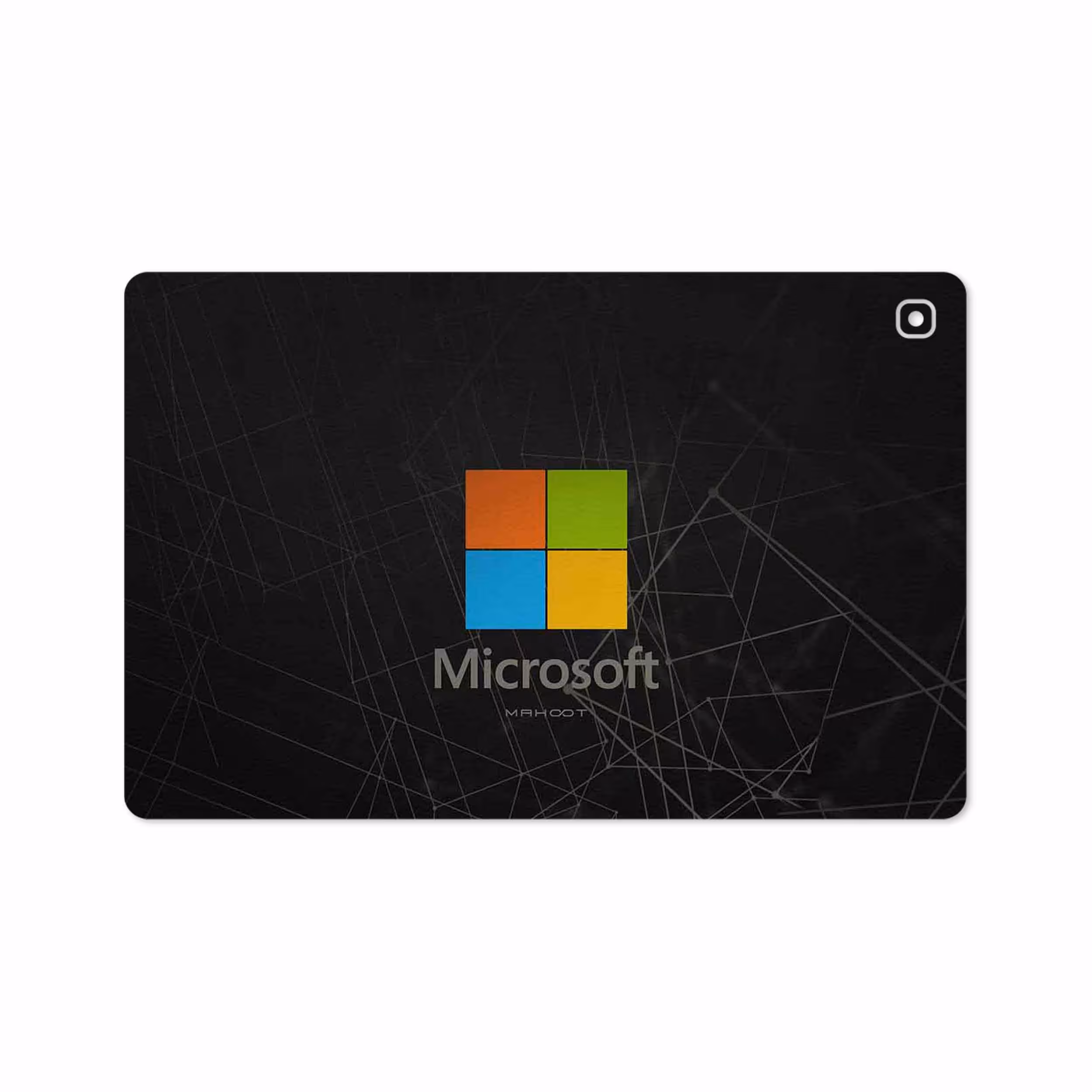 برچسب پوششی ماهوت مدل Microsoft-Logo مناسب برای تبلت سامسونگ Galaxy Tab S5e 10.5 2019 T725