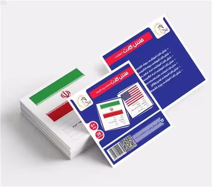 فلش کارت (آموزش پرچم کشورها) - کتاب‌فروشی کوچه کتاب