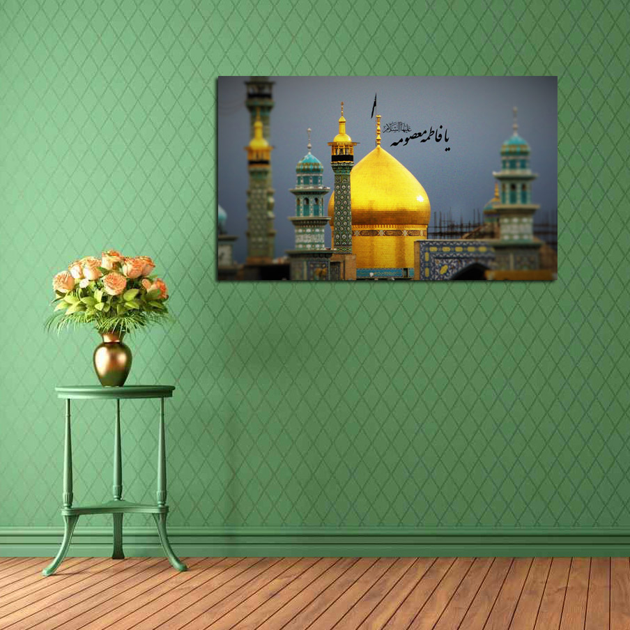 تابلو شاسی مدل حرم حضرت معصومه (س) کد 12