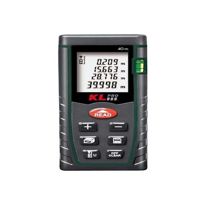 دستگاه اندازه گیری لیزری کنتور لیزر حرفه ای Kllzm50 50Mt متر فاصله KLPRO