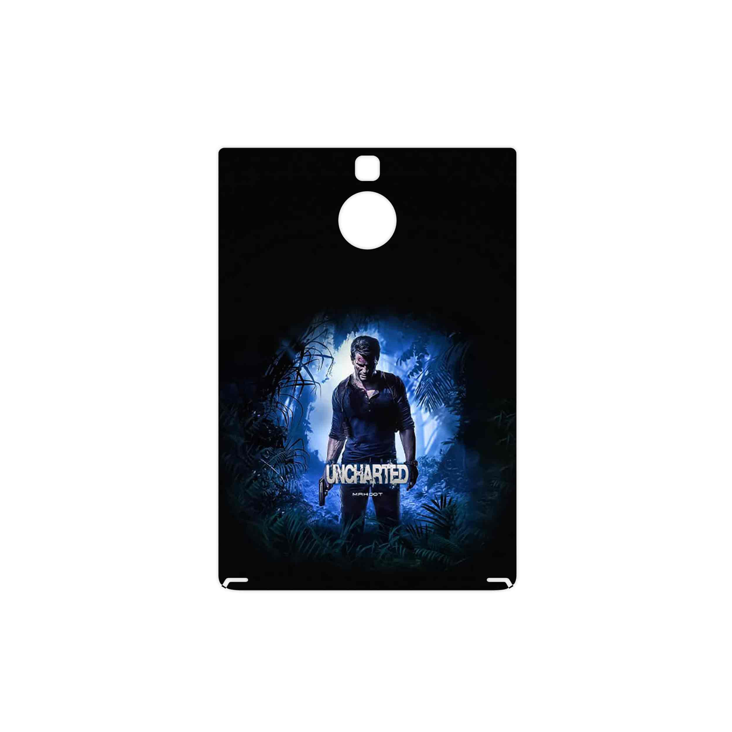 برچسب پوششی ماهوت مدل Uncharted Game Series مناسب برای گوشی موبایل بلک بری Passport Silver Edition