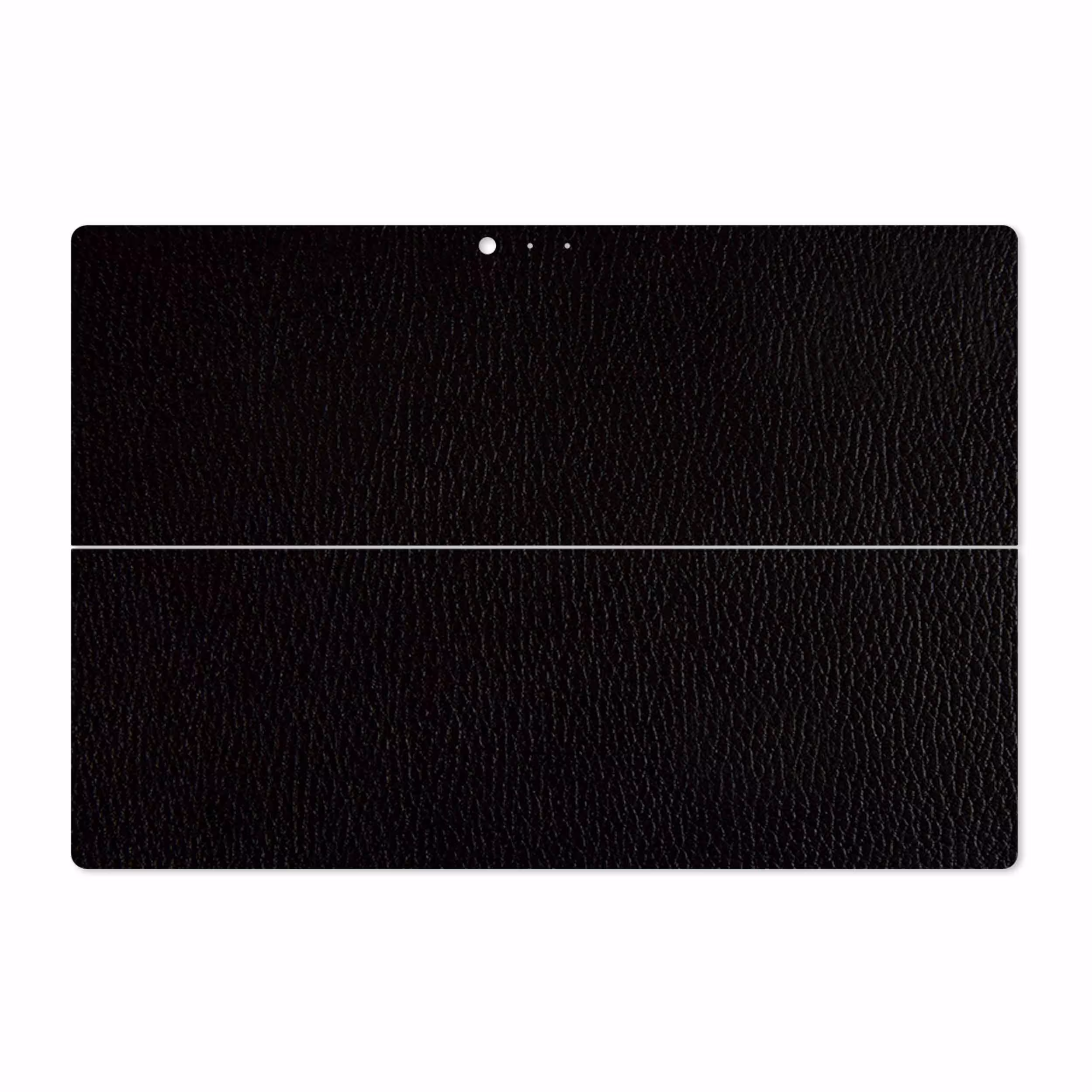 برچسب پوششی ماهوت مدل Black-Leather مناسب برای تبلت مایکروسافت Surface Pro 3 2014