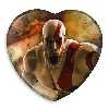 پیکسل خندالو طرح God Of War مدل قلبی کد 4860