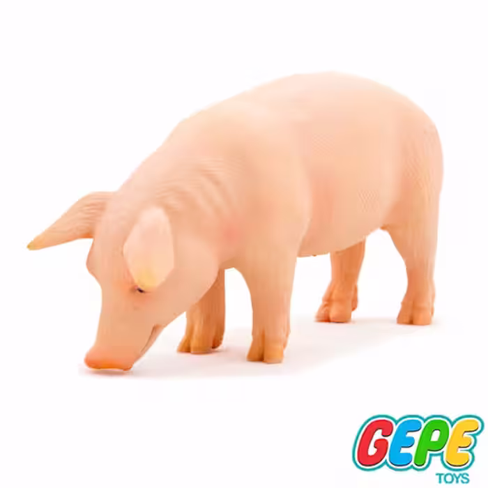 فیگور خوک در حال چریدن