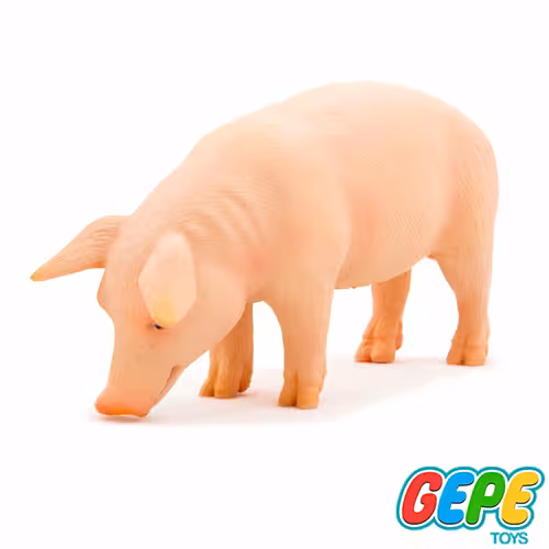 فیگور خوک در حال چریدن