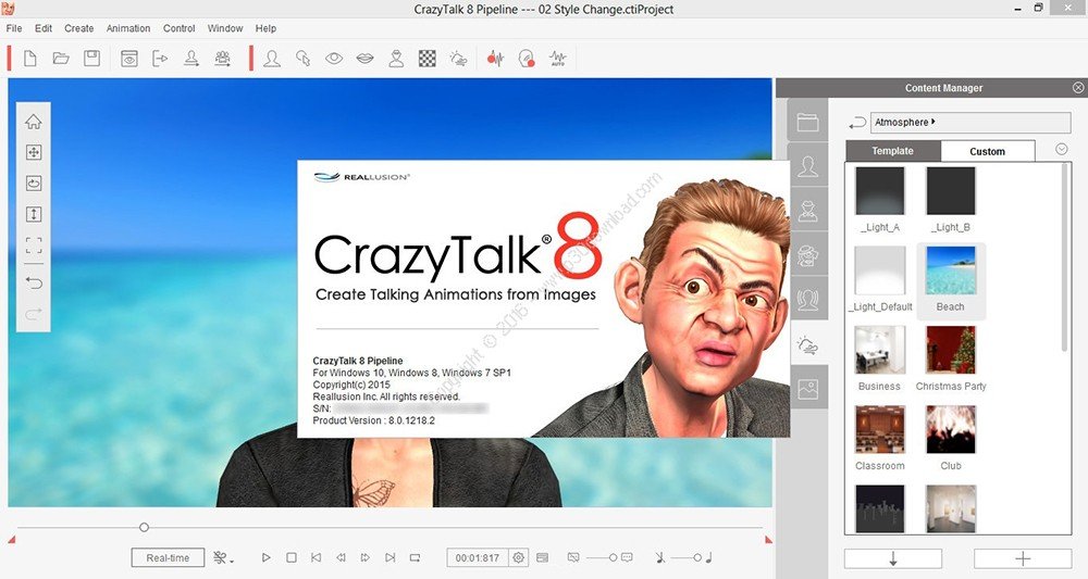 نرم افزار ویندوز crazy talk 4.0 full version (no requiere de crack ni serial listo para usar).rar