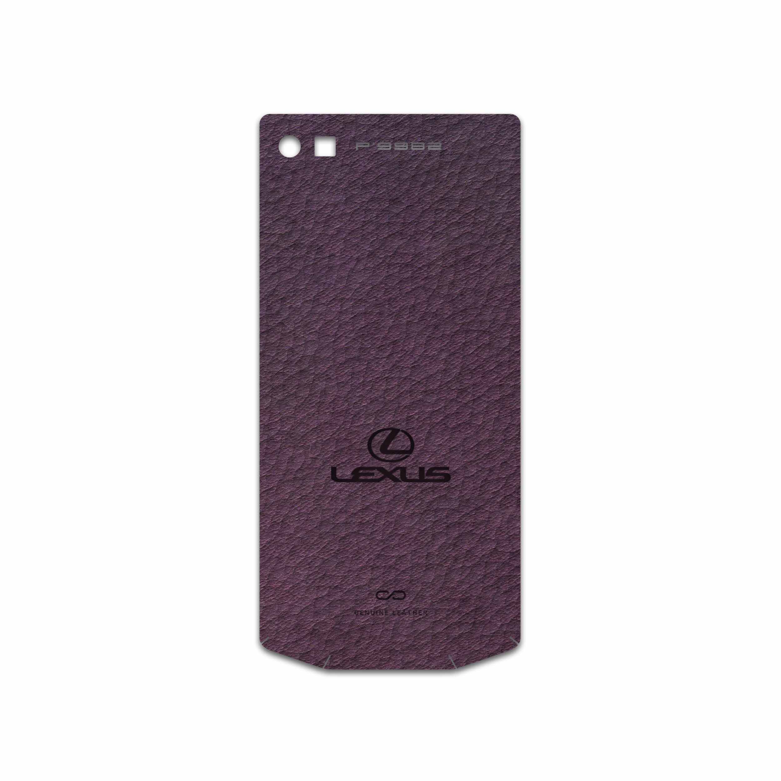 برچسب پوششی ماهوت مدل PL-LXS مناسب برای گوشی موبایل بلک بری P9982