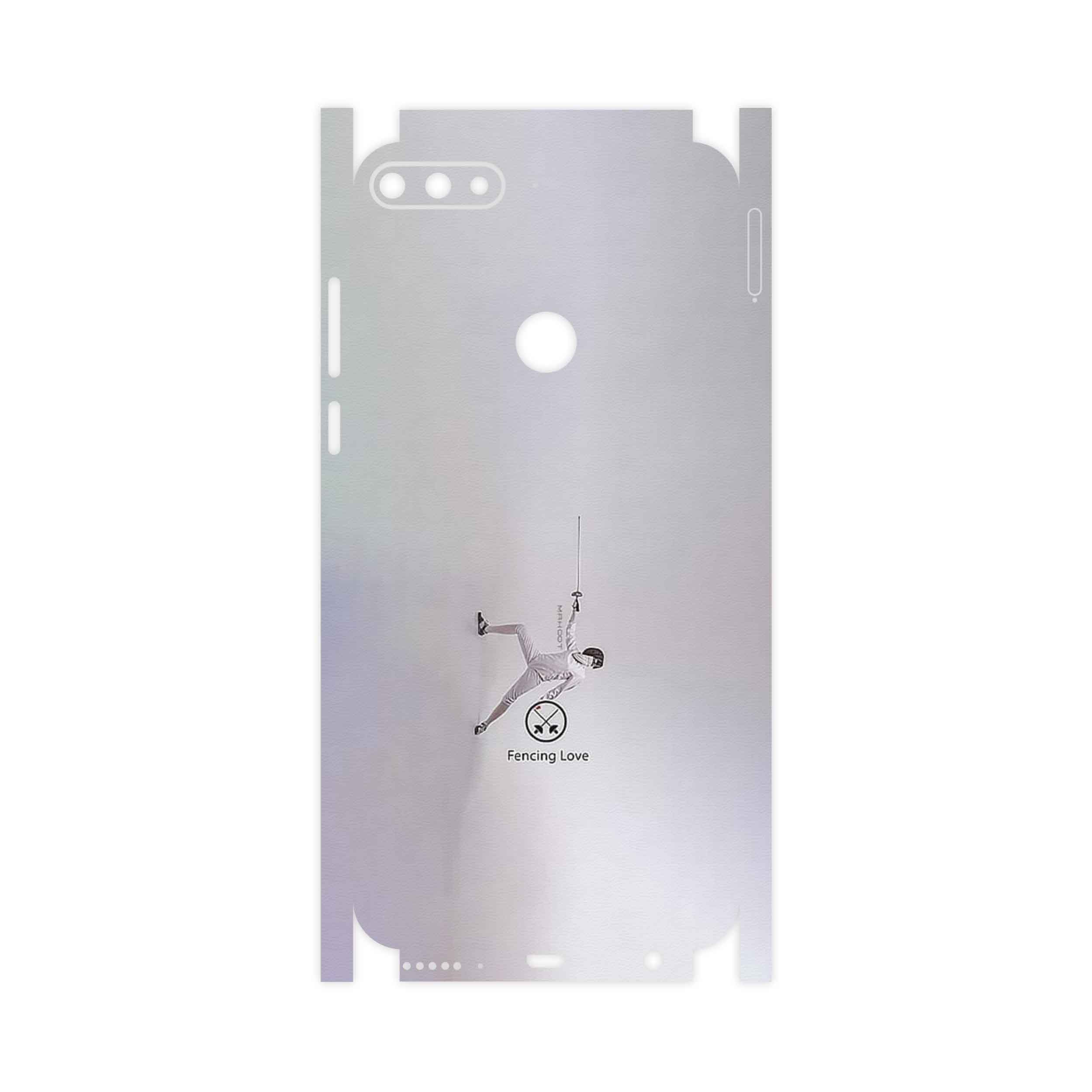 برچسب پوششی ماهوت مدل Fencing-FullSkin مناسب برای گوشی موبایل هوآوی Y7 Prime 2018