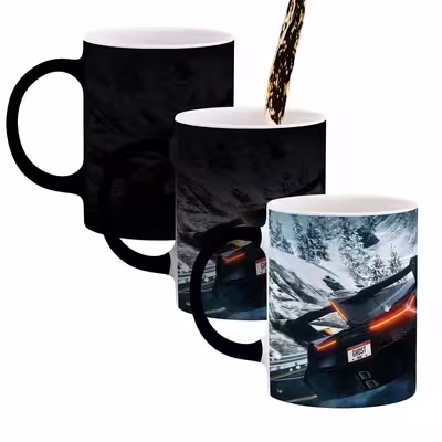 ماگ حرارتی طرح ماشین lamborghini huracan مدل mgph15523