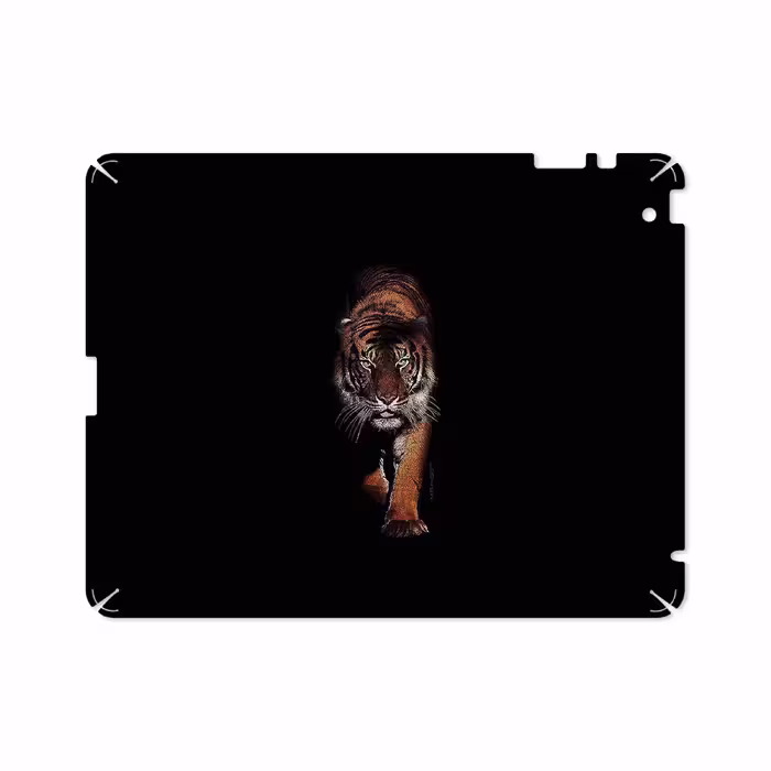 برچسب پوششی ماهوت مدل Wild Tiger مناسب برای تبلت اپل iPad 2 2011 A1396
