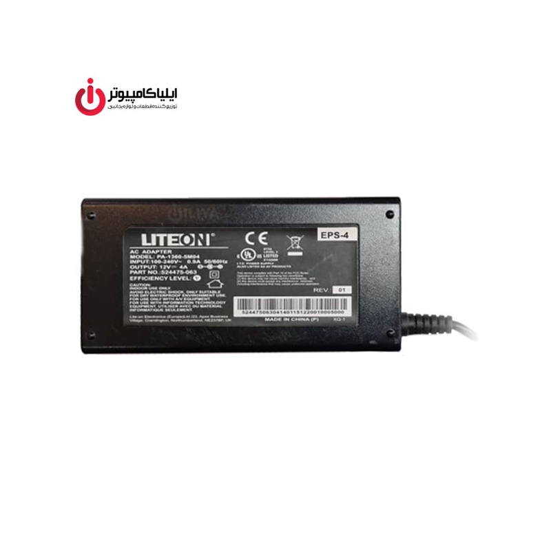 آداپتور 12 ولت 4 آمپر برند لایتون مدل pa-1360-5m04
