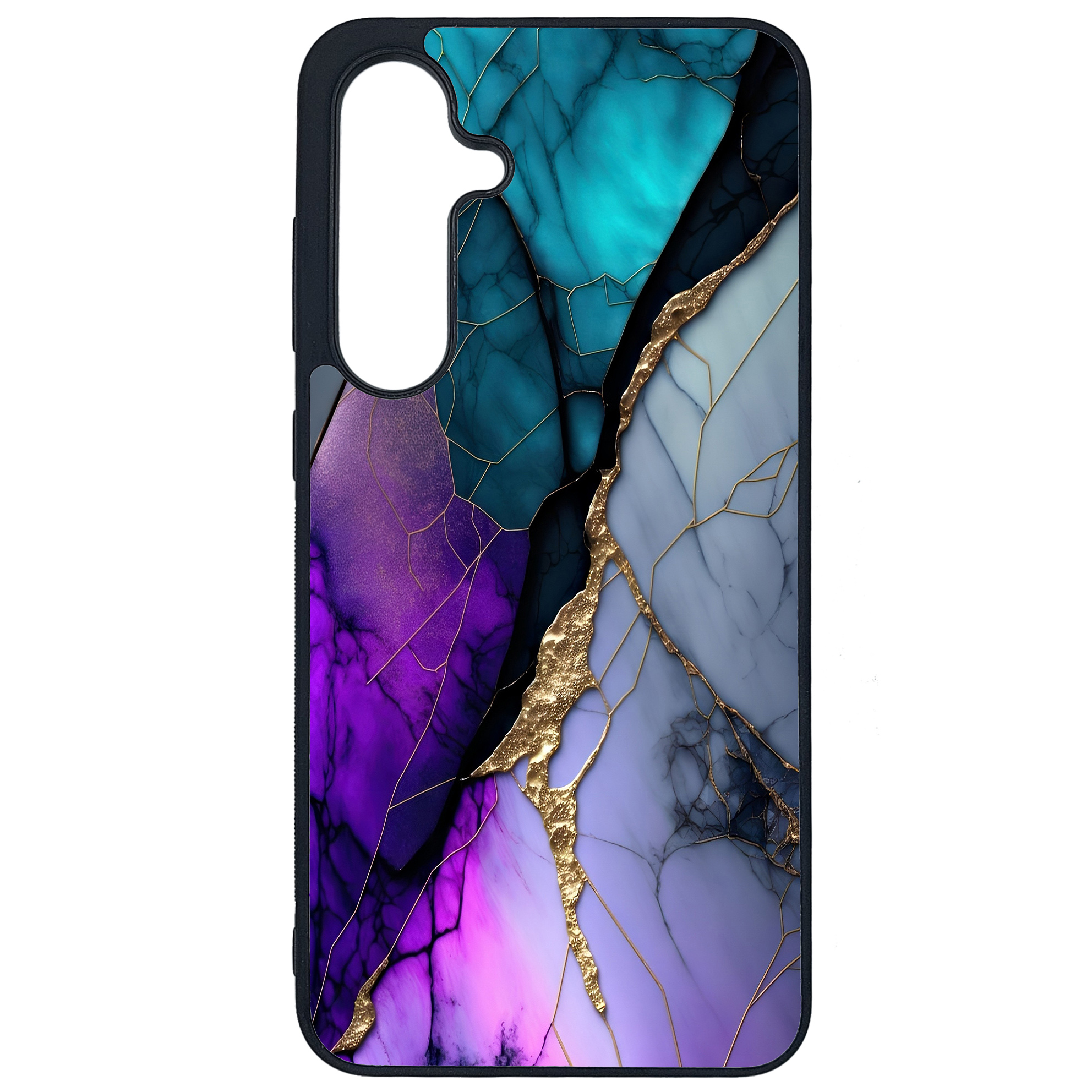 کاور طرح ماربل کد G-082 مناسب برای گوشی موبایل سامسونگ Galaxy S24 FE | دیجی قاب دونی