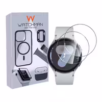 محافظ صفحه نمایش شیشه ای واچ من مدل SH-WM مناسب برای ساعت هوشمند سامسونگ Galaxy Watch 4/5/6/7 سایز 40 میلی متری بسته دو عددی | کالا برتری