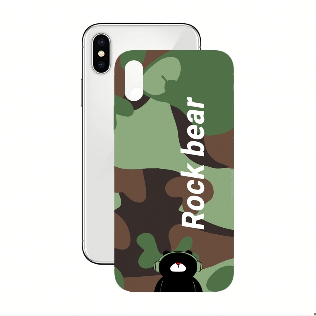 برچسب پوششی راک اسپیس طرح RB-012 مناسب برای گوشی موبایل آیفون مدل iPhone XS

