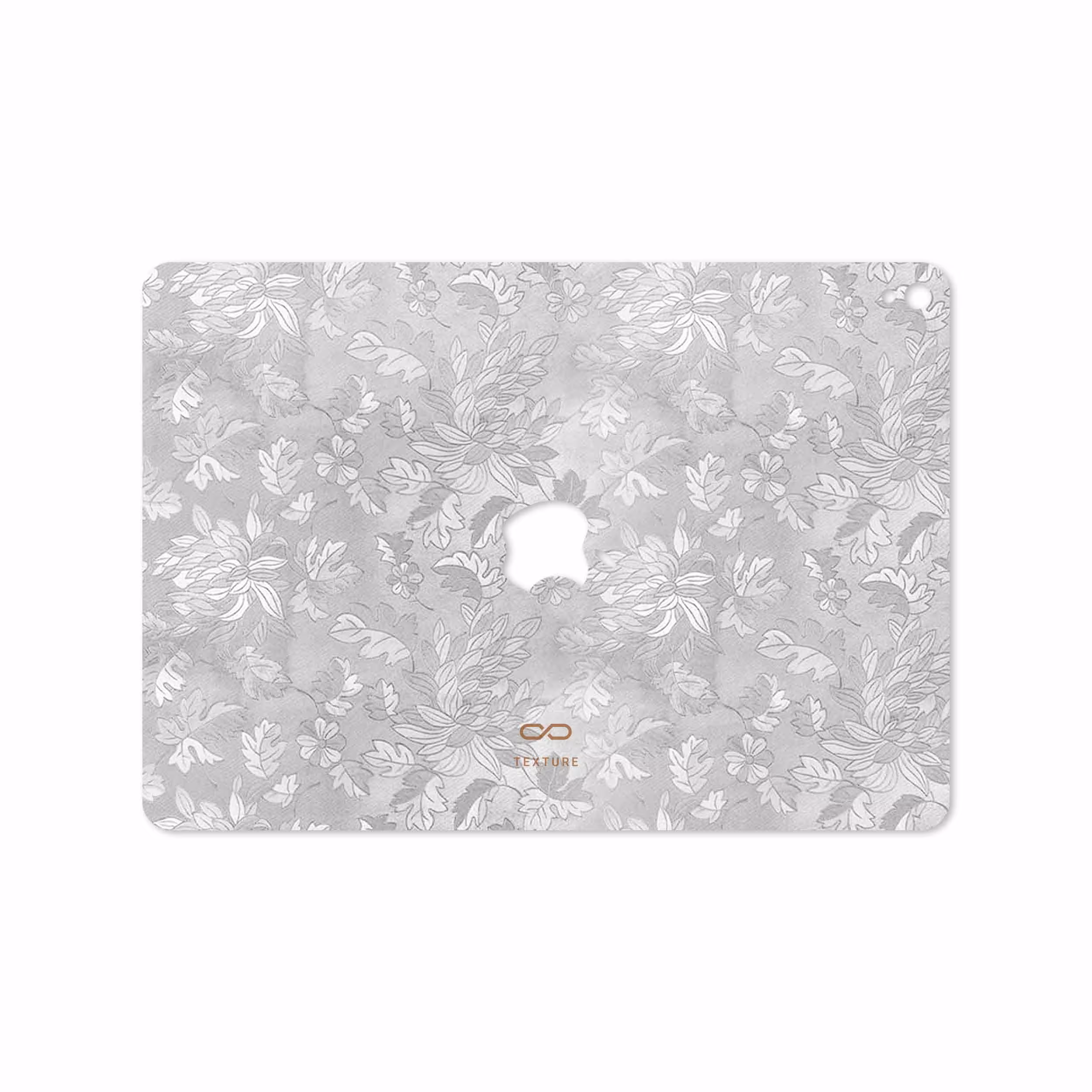 برچسب پوششی ماهوت مدل Silver-Wildflower مناسب برای تبلت اپل iPad Pro 9.7 2016 A1675