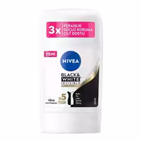 مام استیک صابونی ضدتعریق زنانه نیوآ مدل Black &amp; White Invisible Silky Smoothحجم 50 میل