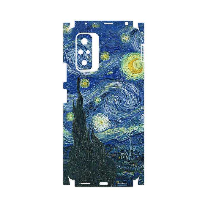 برچسب پوششی ماهوت مدل The Starry Night of van Gogh-FullSkin مناسب برای گوشی موبایل شیائومی Redmi Note 10 Pro