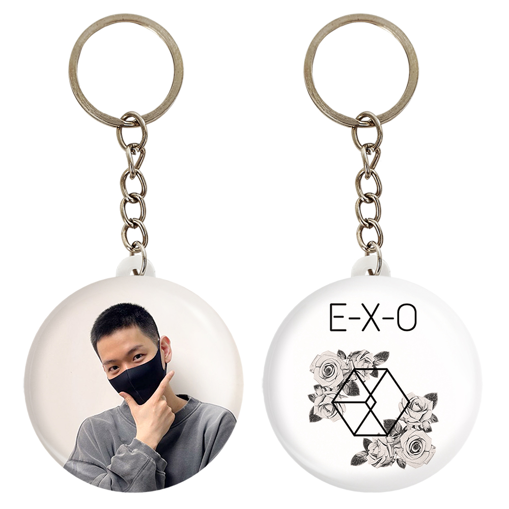 جاکلیدی خندالو مدل بکهیون گروه اکسو EXO کد 1682716828 مجموعه 2 عددی