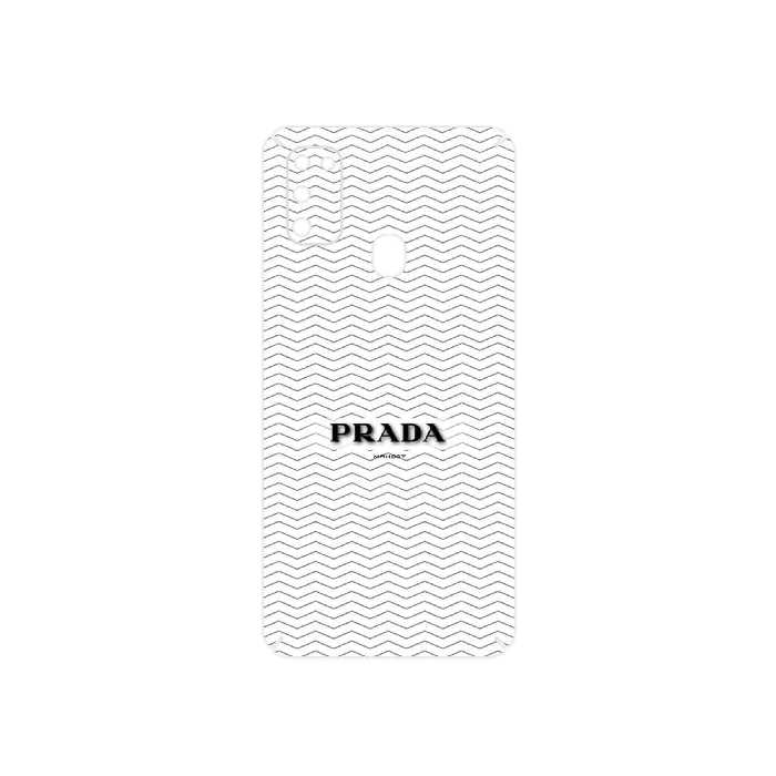 برچسب پوششی ماهوت مدل Prada مناسب برای گوشی موبایل سامسونگ Galaxy M21