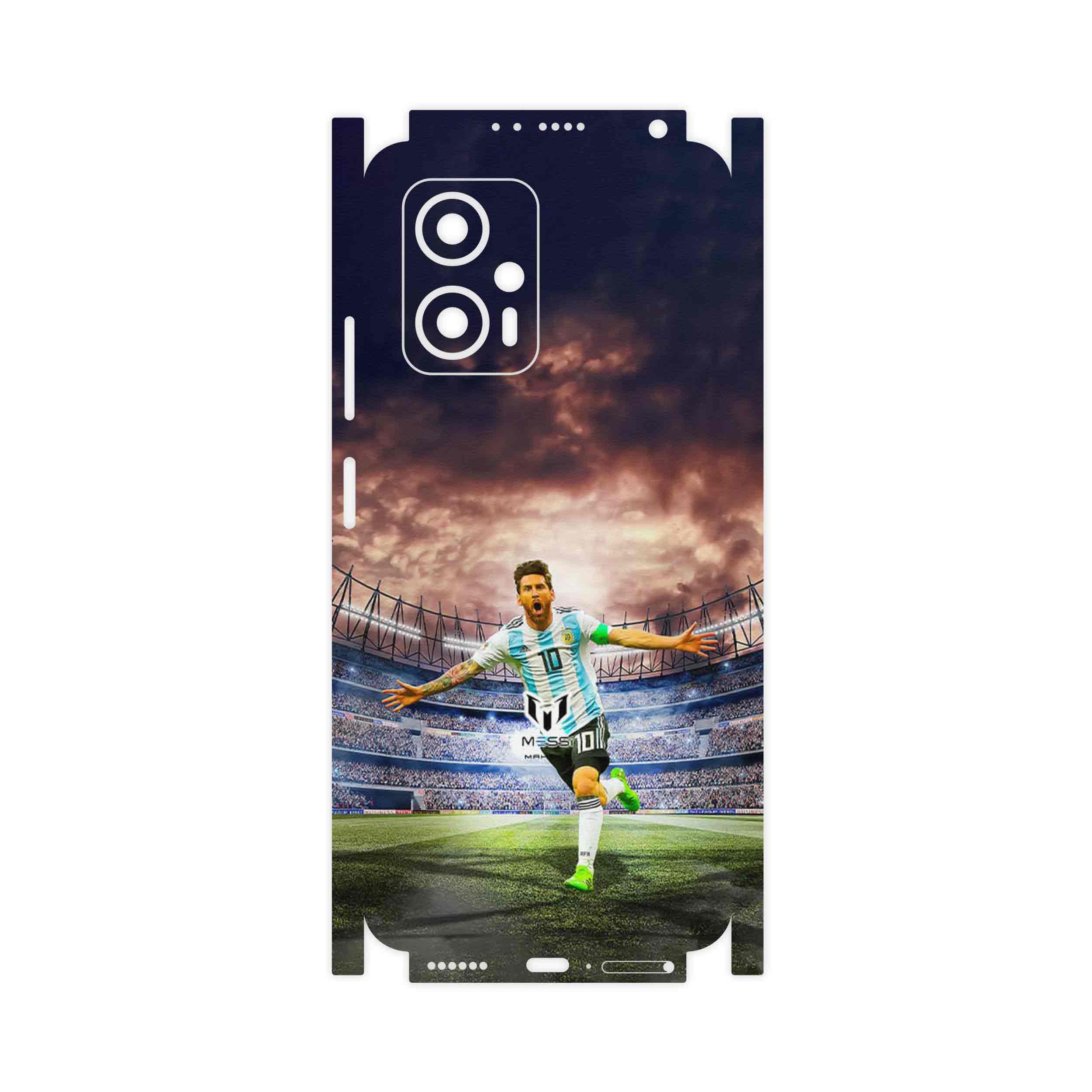 برچسب پوششی ماهوت مدل Lionel Messi 2-FullSkin مناسب برای گوشی موبایل شیائومی Poco X4 GT