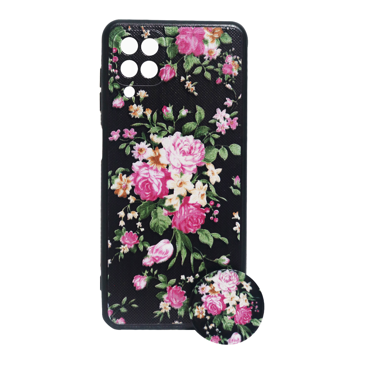 کاور کد 17013 مناسب برای گوشی موبایل سامسونگ GALAXY A12 به همراه پایه نگهدارنده