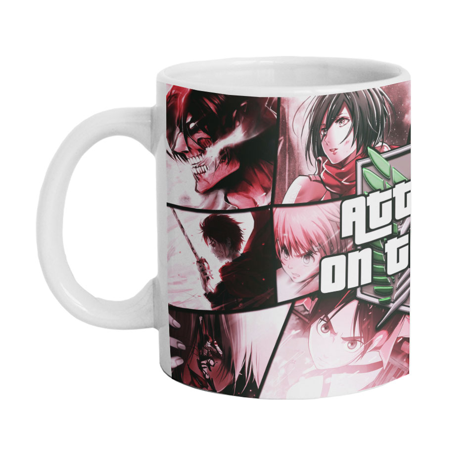 ماگ دارلی طرح اتک آن تایتان مدل MG1296