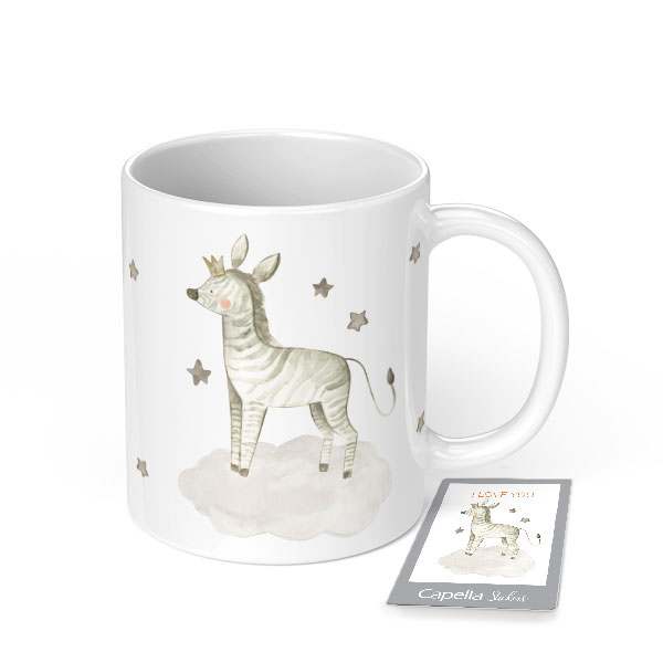 ماگ مگی مدل گوری به همراه استیکر