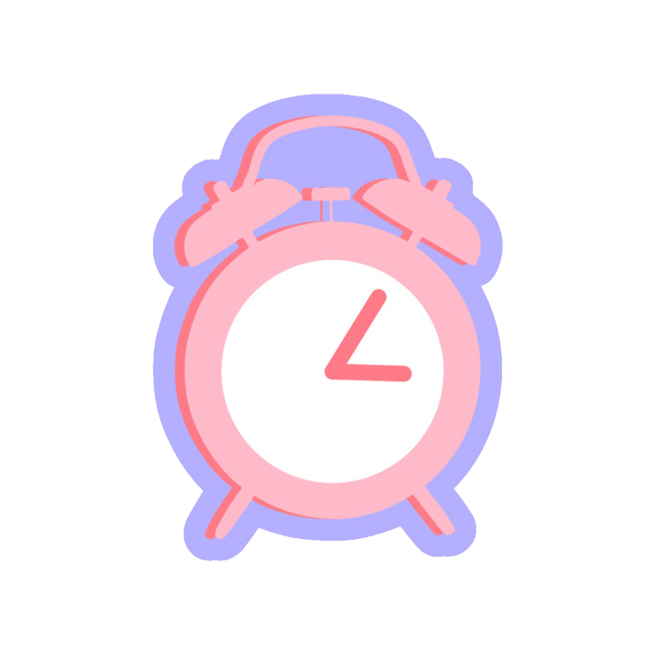 استیکر تزئینی موبایل مدل ساعت کد 1264