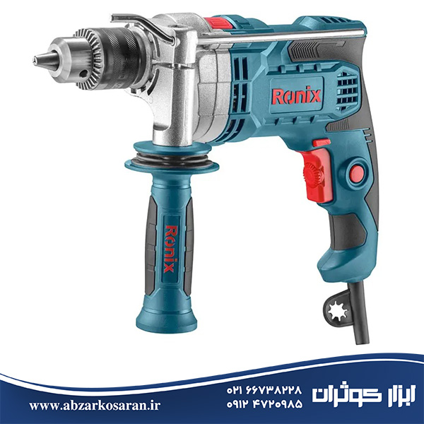 دریل چکشی نیم تنه فلزی رونیکس Ronix مدل 2290