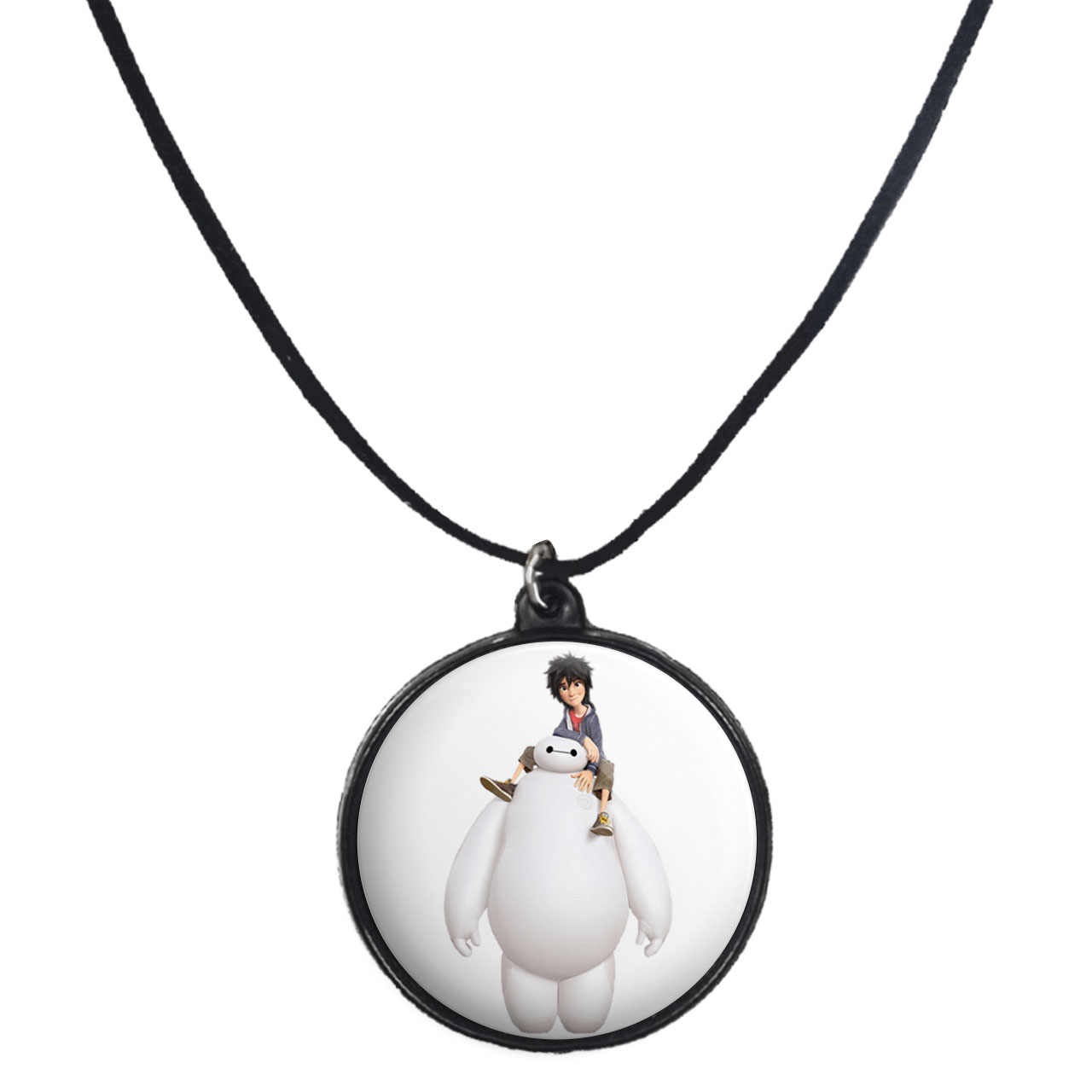 گردنبند پرمانه طرح big hero کد pmb.26053مدل دو طرفه