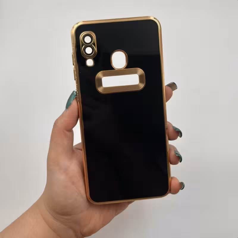 قاب گوشی Galaxy A20 - Galaxy A30 سامسونگ ژله ای مای کیس مشکی کد 83585