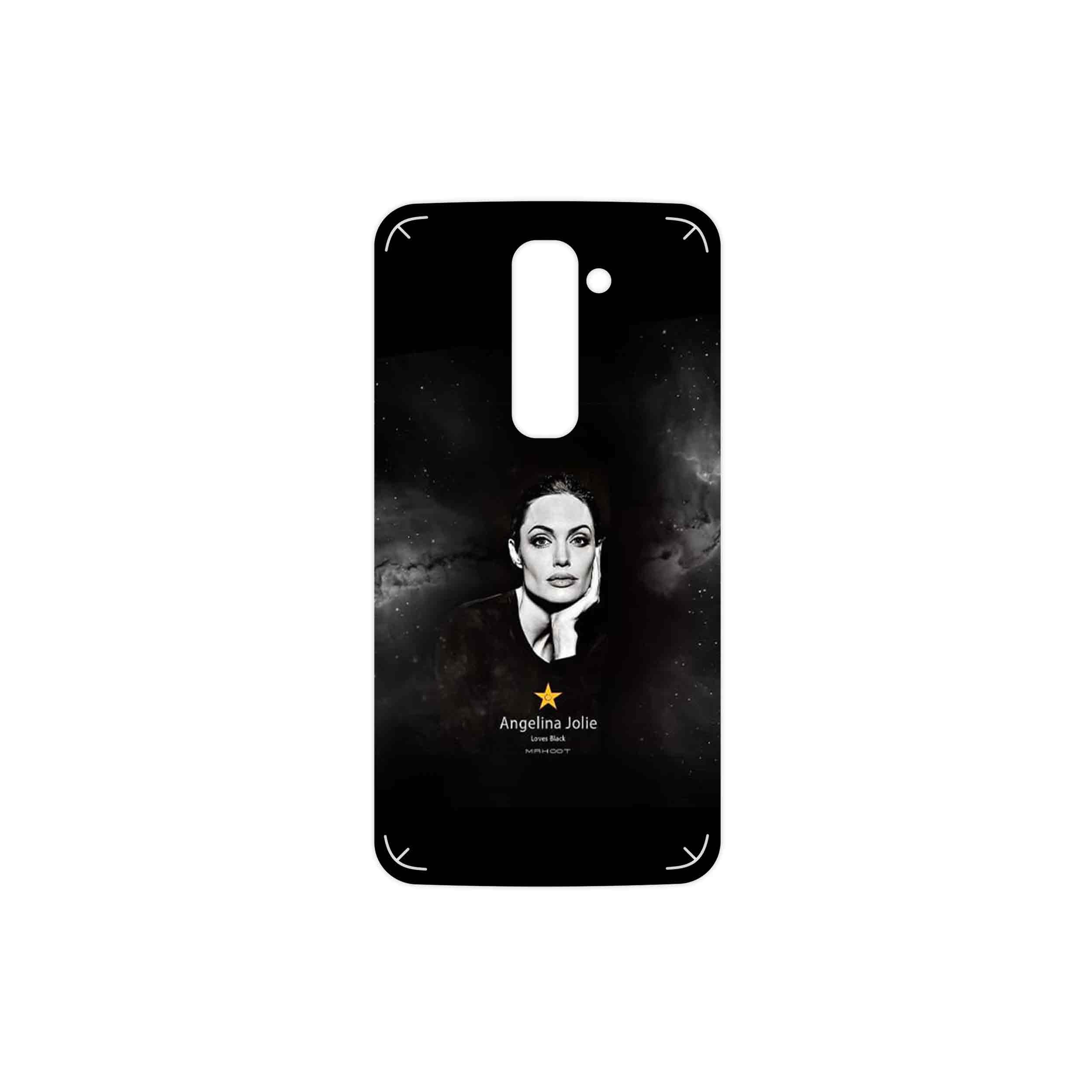 برچسب پوششی ماهوت مدل Angelina Jolie مناسب برای گوشی موبایل ال جی G2
