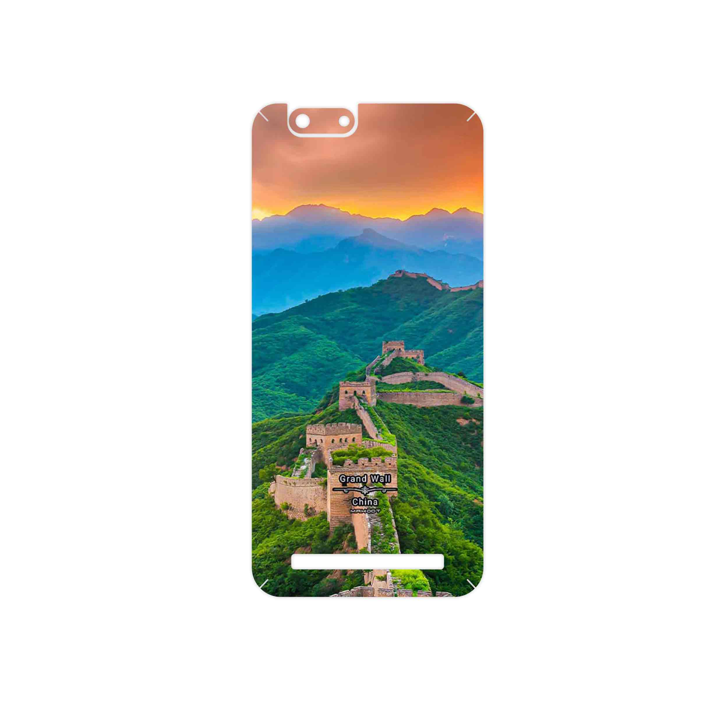 برچسب پوششی ماهوت مدل China Grand Wall مناسب برای گوشی موبایل پاین فون Kde Community Edition