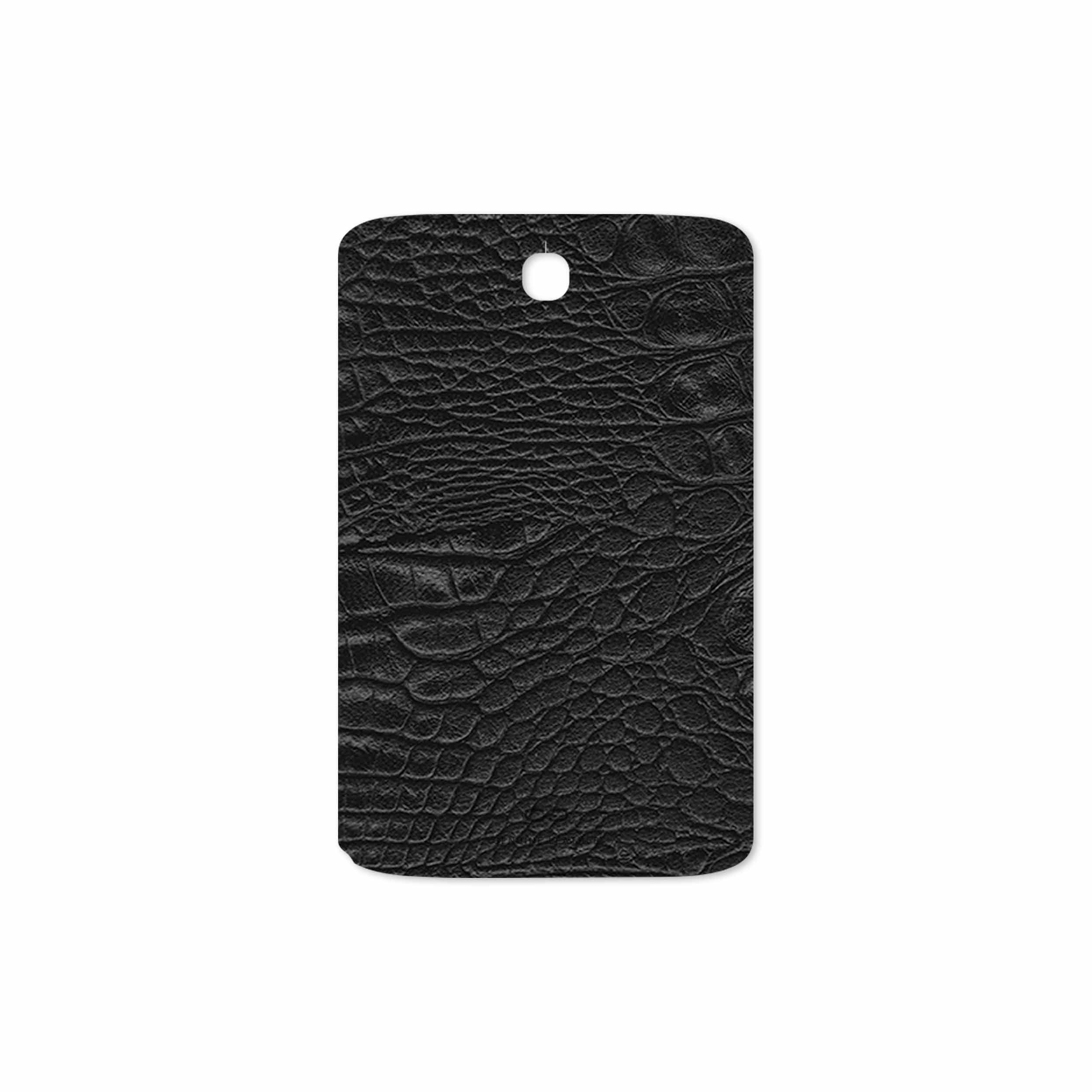 برچسب پوششی ماهوت مدل Black-Crocodile-Leather مناسب برای تبلت سامسونگ Galaxy Note 8.0 2013 N5100