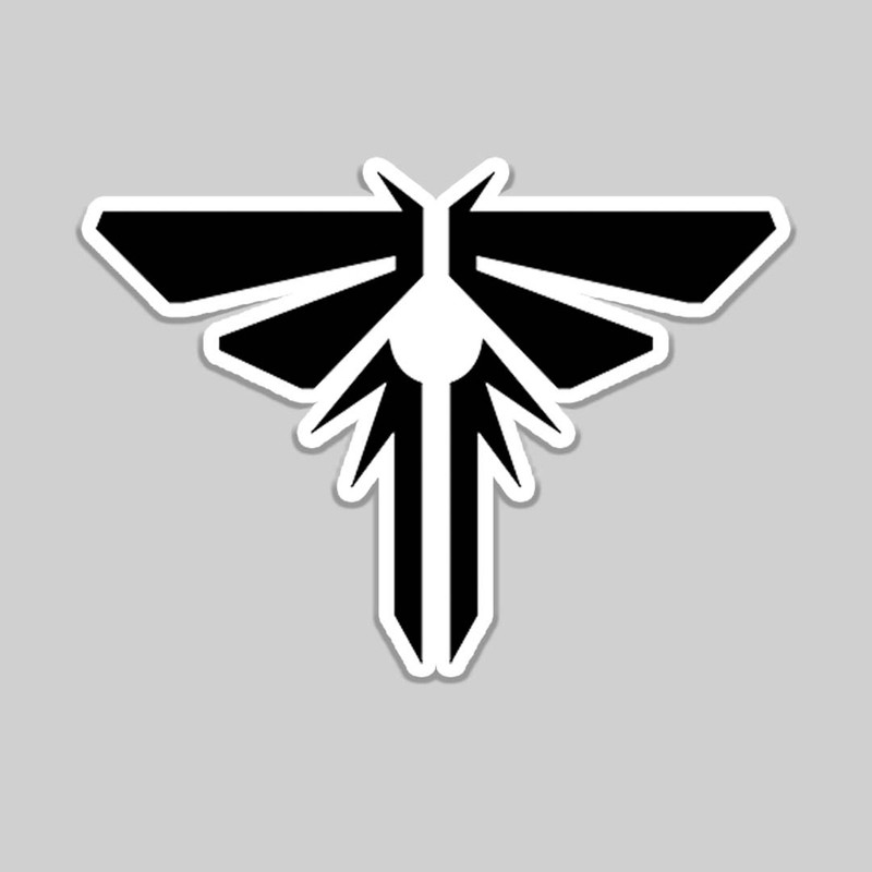 استیکر لپ تاپ طرح last of us کد 1341
