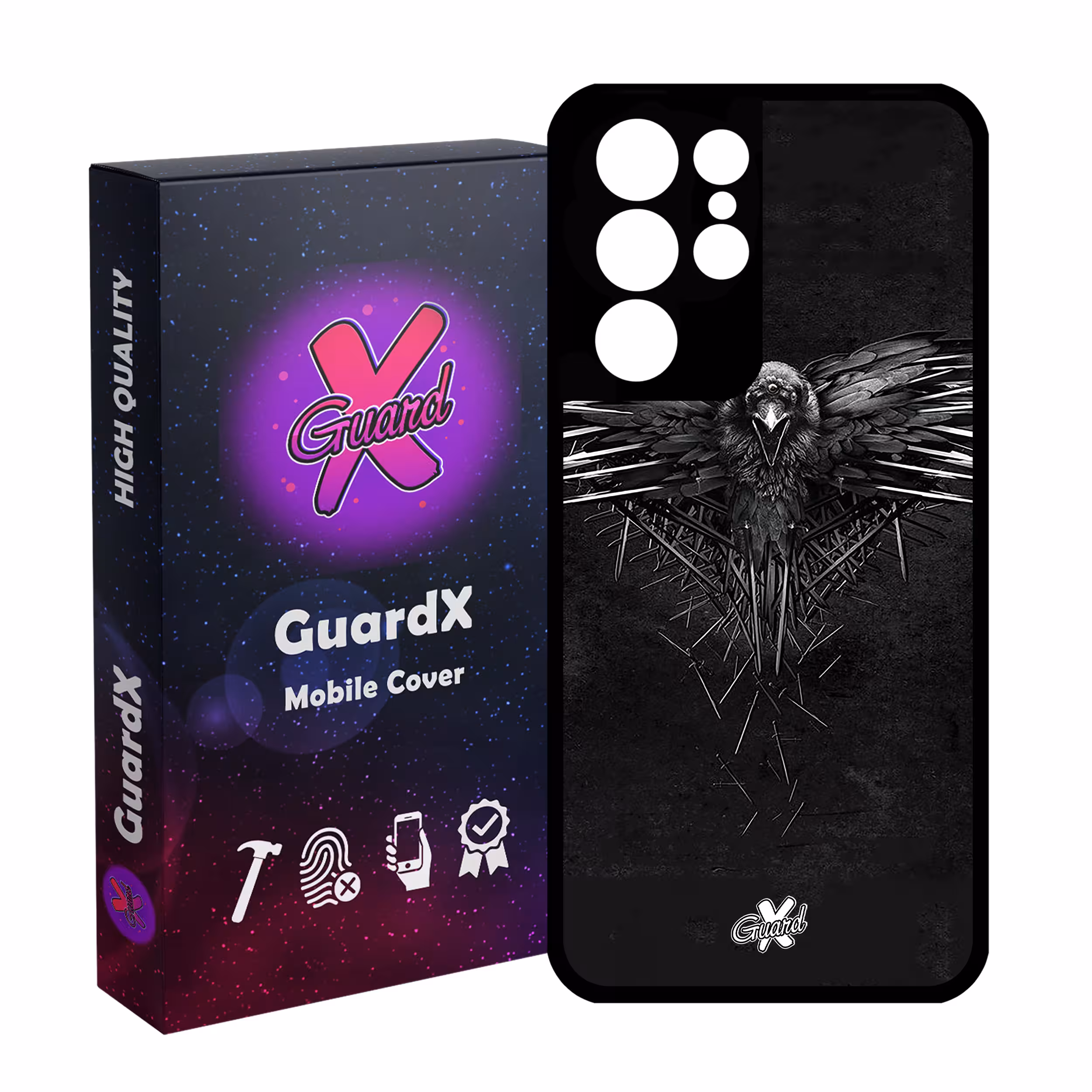 کاور گارد ایکس طرح گات مدل Glass10426 مناسب برای گوشی موبایل سامسونگ Galaxy S21 Ultra
