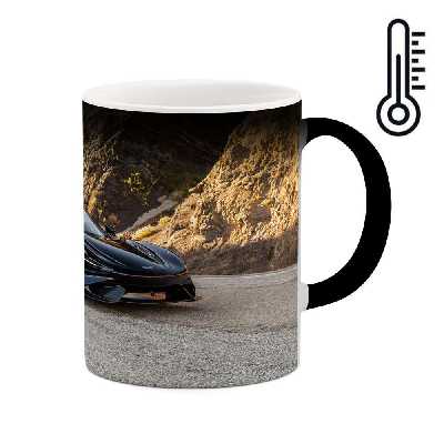 ماگ حرارتی کاکتی طرح ماشین مدل mgh17475