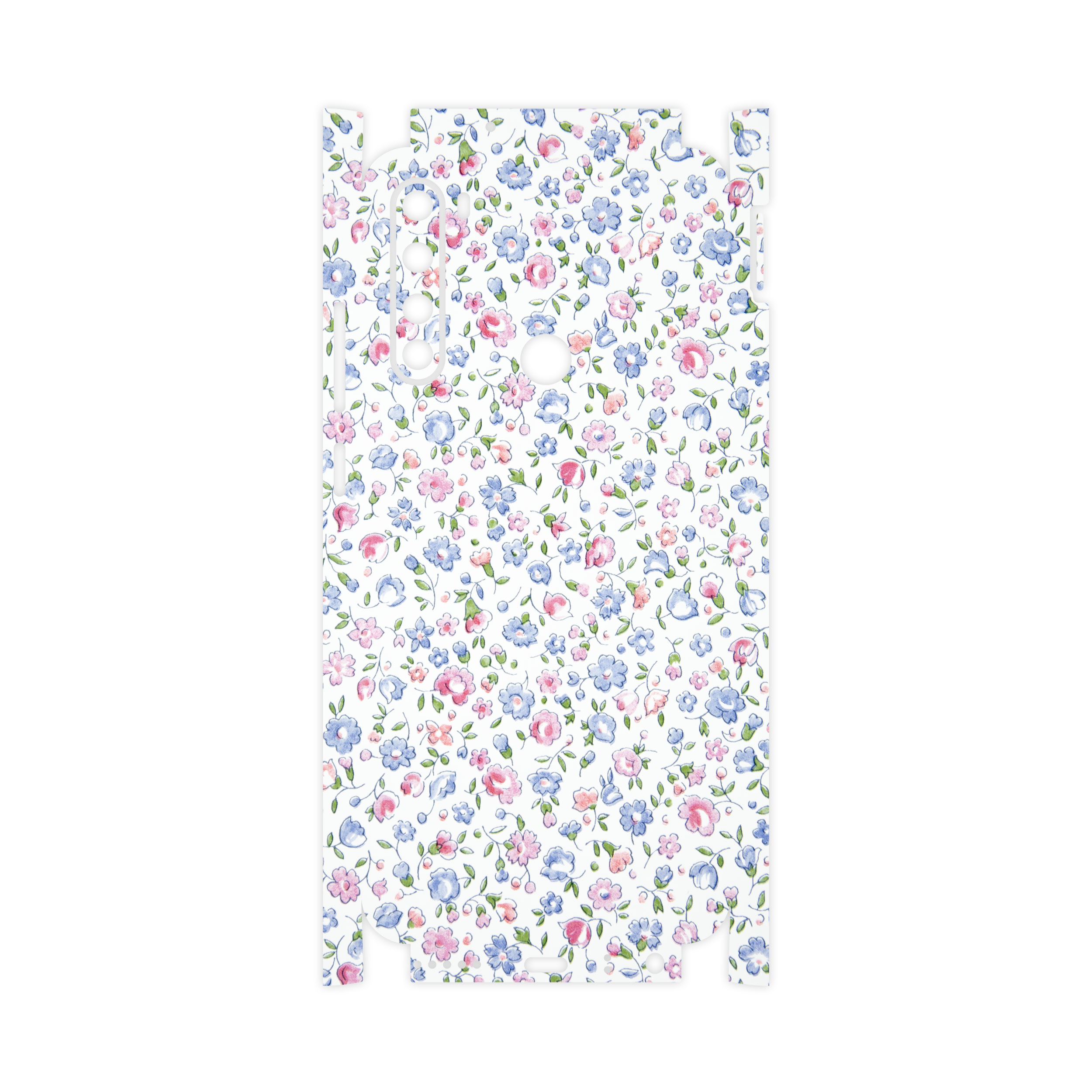 برچسب پوششی ماهوت مدل Painted-Flowers-FullSkin مناسب برای گوشی موبایل شیائومی Redmi Note 8