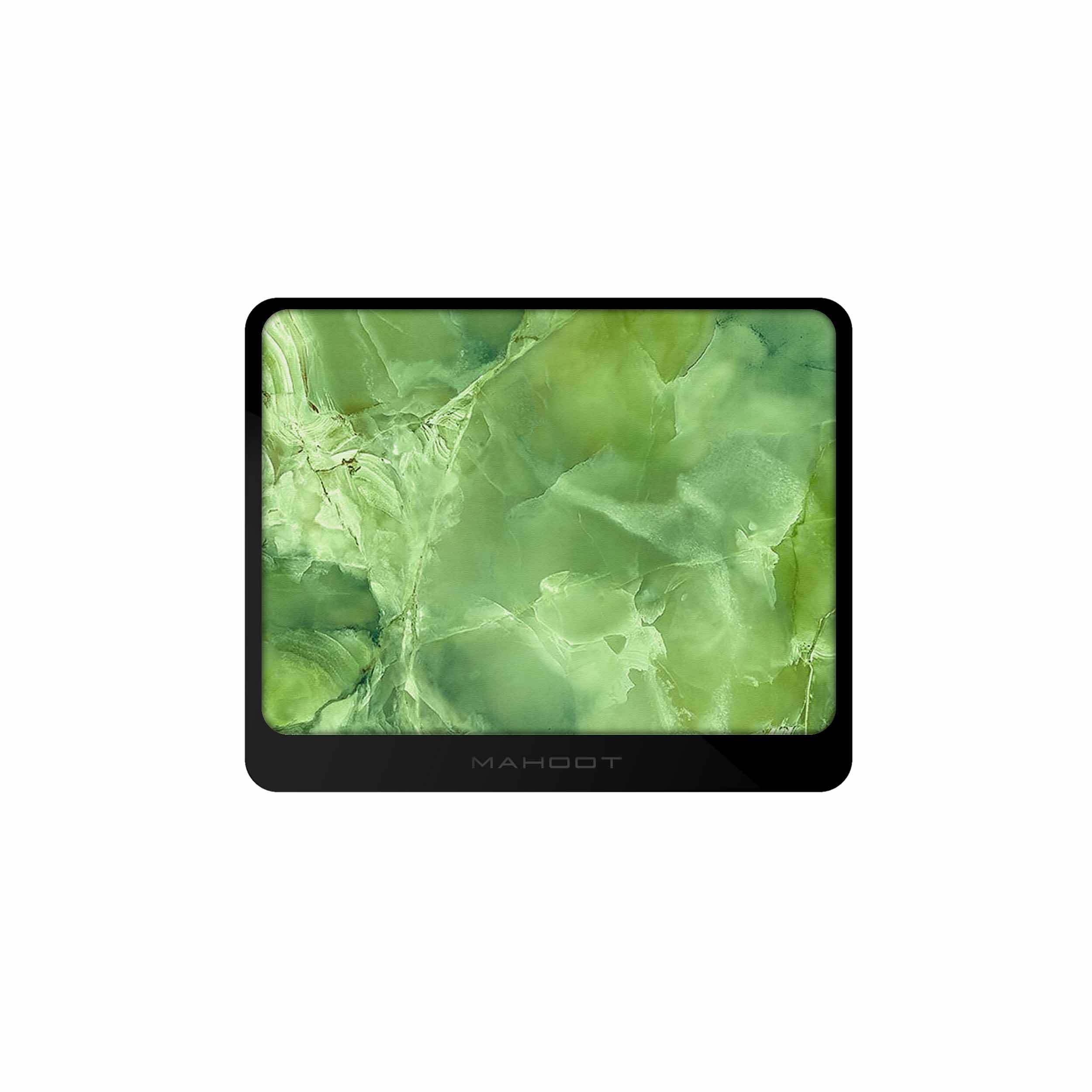 زیر لیوانی ماهوت مدل Green-Crystal-Marble