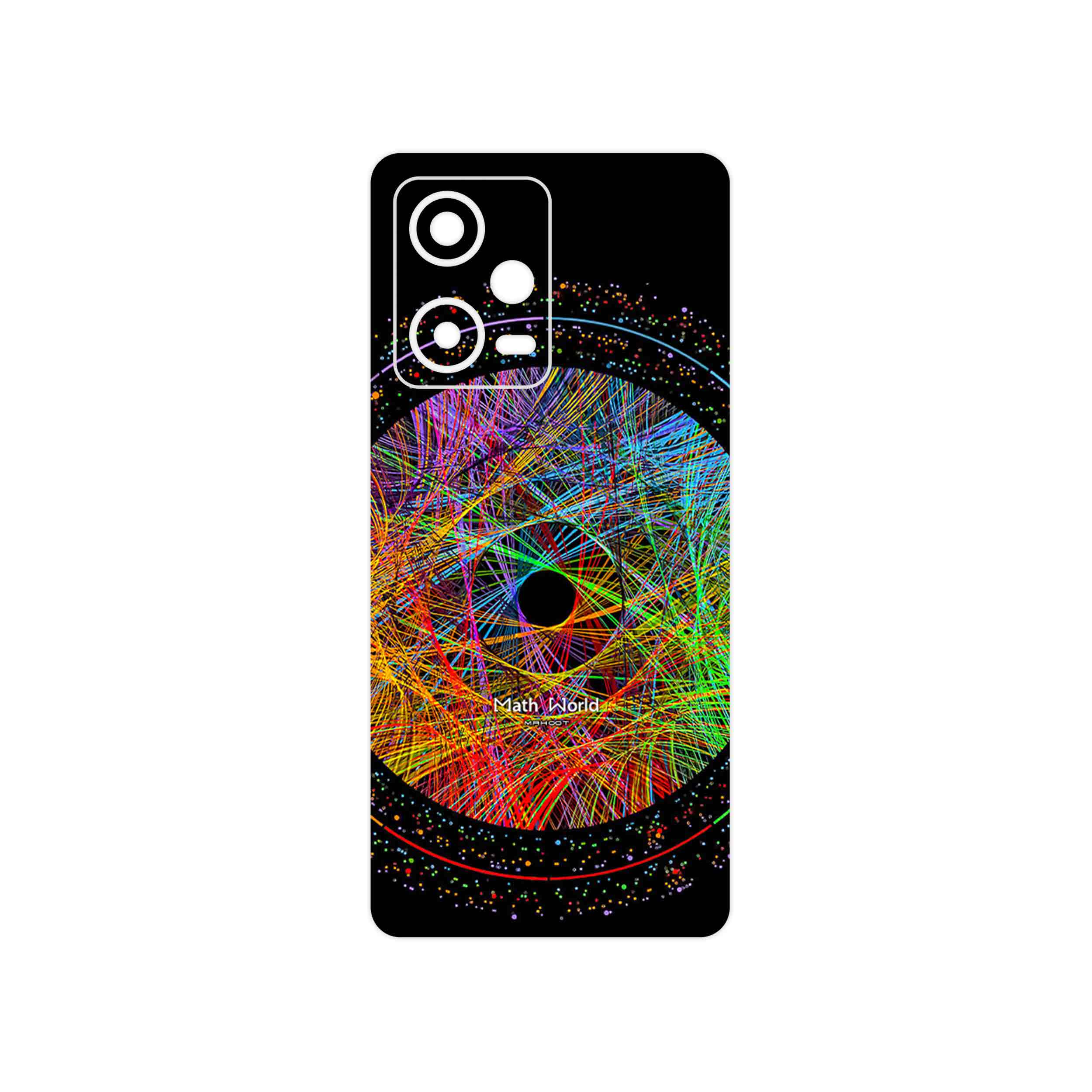 برچسب پوششی ماهوت مدل Mathematical Geometric Shape 2 مناسب برای گوشی موبایل شیائومی Redmi Note 12 Pro