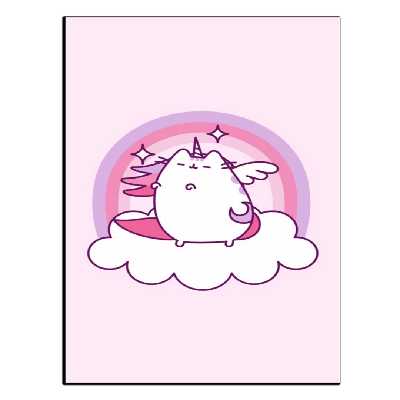 تابلو شاسی بکلیت طرح کارتونی یونیکورن مدل SH-13898