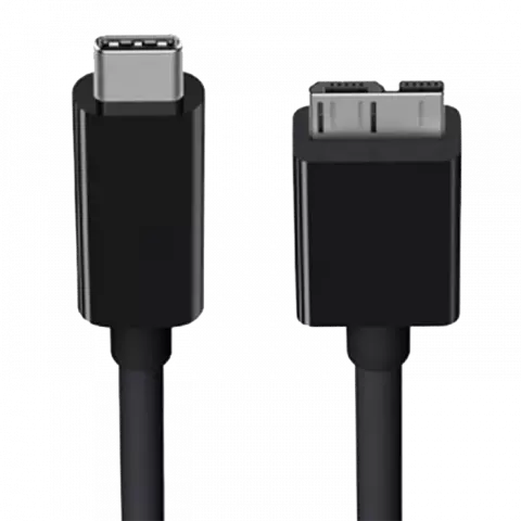 قیمت کابل هارد اکسترنال 0.6 متری USB Type-C به Micro B کی نت مدل K-CUBMC3006