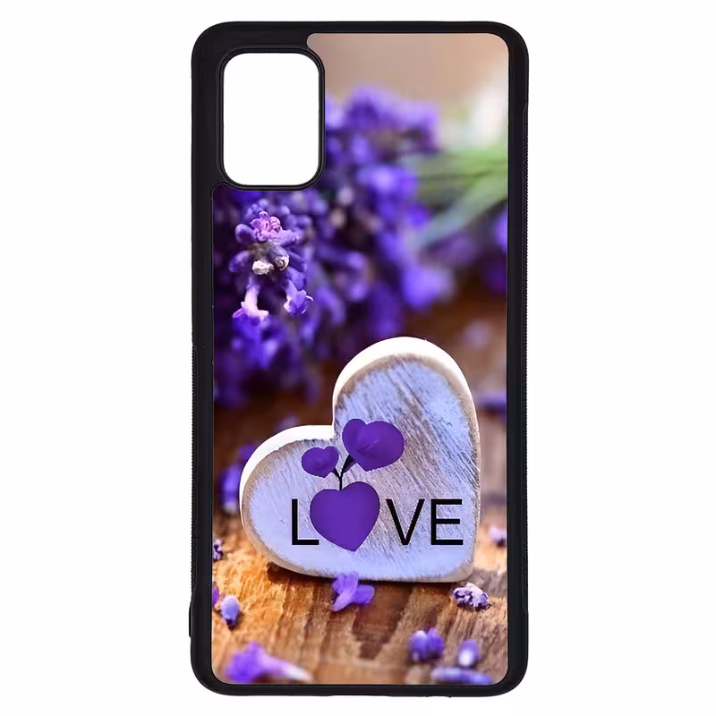 کاور طرح قلبی کد G-001 مناسب برای گوشی موبایل سامسونگ Galaxy A51 | دیجی قاب دونی