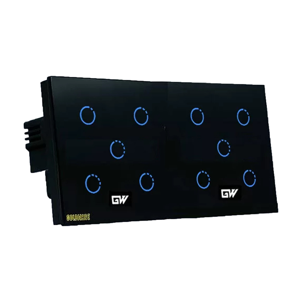 کلید ده پل لمسی هوشمند گلدور