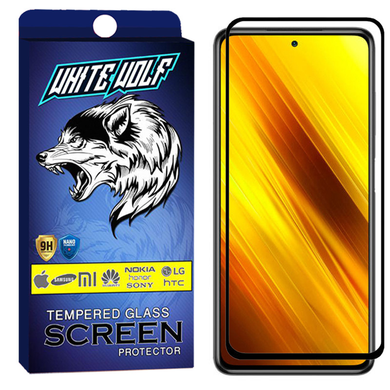 محافظ صفحه نمایش وایت ولف مدل WGF2 مناسب برای گوشی موبایل شیائومی Poco X3 NFC | کالا برتری
