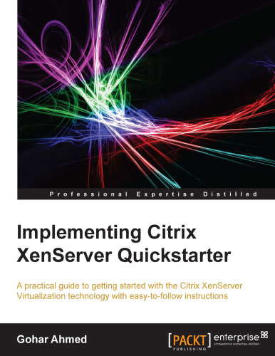 خرید و دانلود نسخه کامل کتاب Implementing Citrix XenServer quickstarter