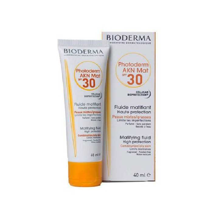 کرم ضد آفتاب بایودرما فلوئید فتودرم آکنه مت BIODERMA