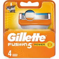 تیغ یدک ژیلت مدل 5 Fusion Power بسته 4 عددی