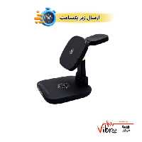 استند و شارژر  تا شو 3 کاره گرین لاین مدل Green Lion 3 In 1 Foldable Wireless Charger